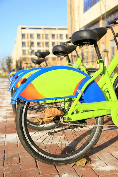 Alquiler de bicicletas — Foto de Stock