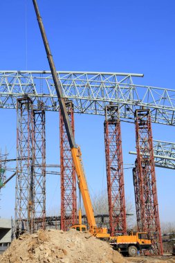 Çelik yapının inşası