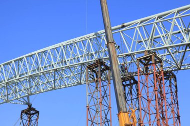 Çelik yapının inşası