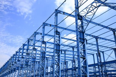 Çelik yapının inşası    