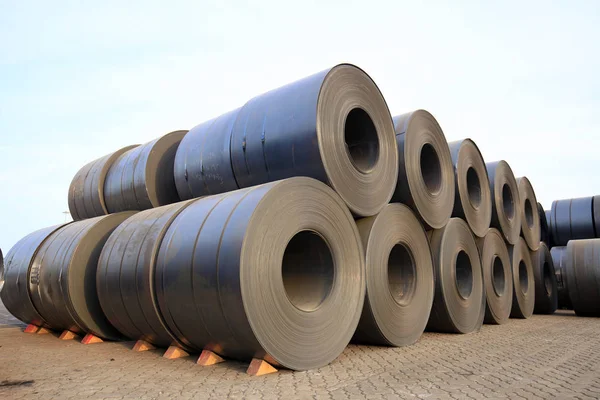 Roll steel — Stock Photo, Image