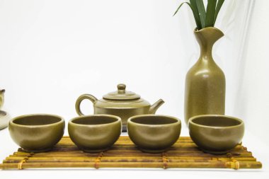 Çin 'in seramik çay takımı