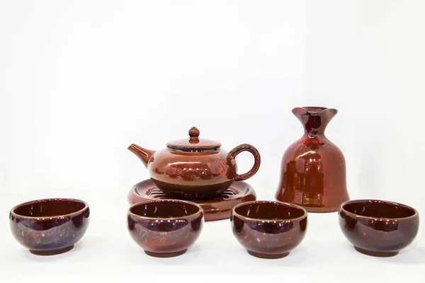 China's ceramic tea set — Stock Photo, Image