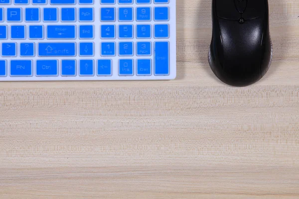 The keyboard and mouse