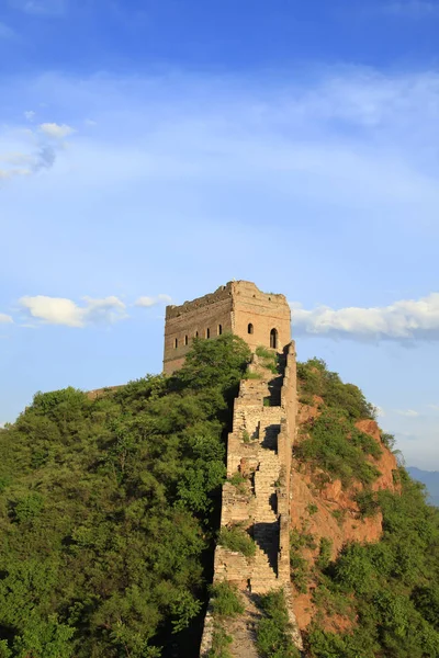 A Grande Muralha na China — Fotografia de Stock