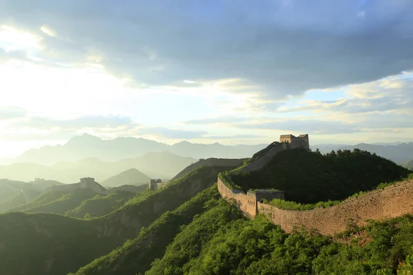 A Grande Muralha na China — Fotografia de Stock