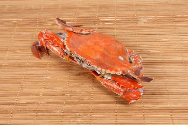 Gekochte Krabben Geschmack Ist Sehr Lecker Nahaufnahme — Stockfoto