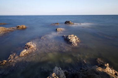 Buzun dokusu, çok güzel, yakın plan.