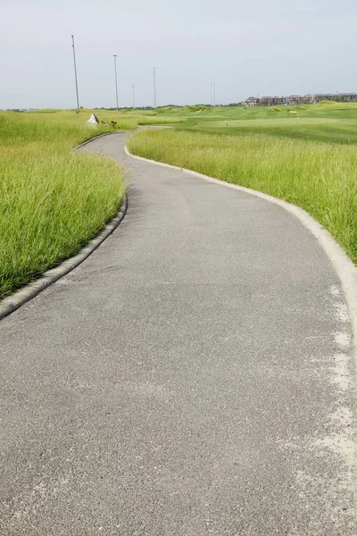 Campo Golf Paesaggio Attività Tempo Libero — Foto Stock