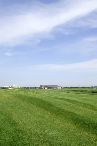 Paisaje Del Campo Golf Actividades Ocio — Foto de Stock