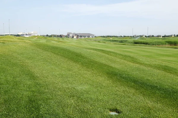 Campo Golf Paesaggio Attività Tempo Libero — Foto Stock