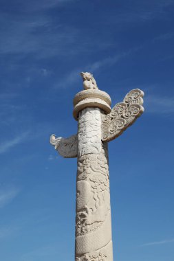 China Huabiao stone pillars clipart