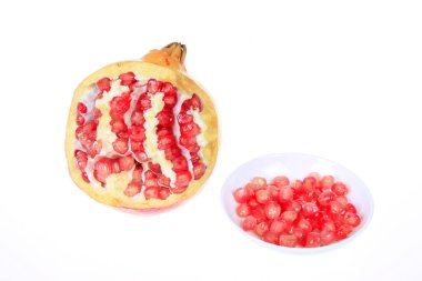 Yakın plan bir narlı fotoğraf.