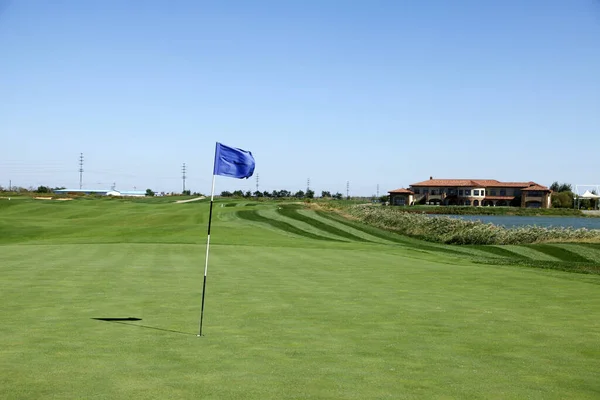 Die Golfplatz Landschaft — Stockfoto