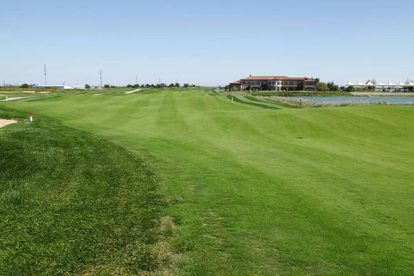 Die Golfplatz Landschaft — Stockfoto