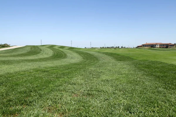 Die Golfplatz Landschaft — Stockfoto