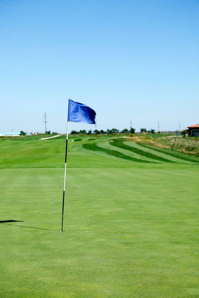 Paisagem Campo Golfe — Fotografia de Stock