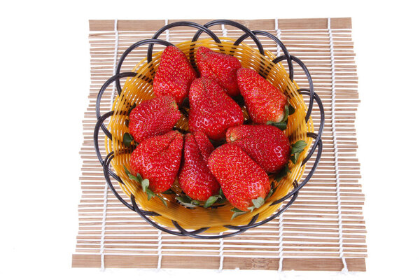 Strawberry is a kind of delicious fruit, close-up