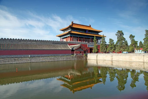Kinas Byggnad Peking Kejserliga Palatset — Stockfoto