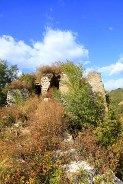 Sonbaharda, Çin Seddi.