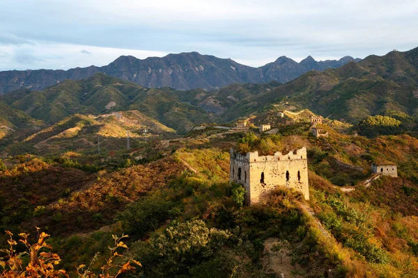 Otoño Gran Muralla China — Foto de Stock