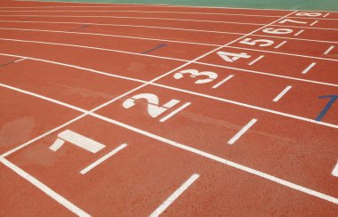 Oyun alanı bir pist.