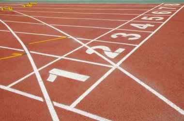 Oyun alanı bir pist.