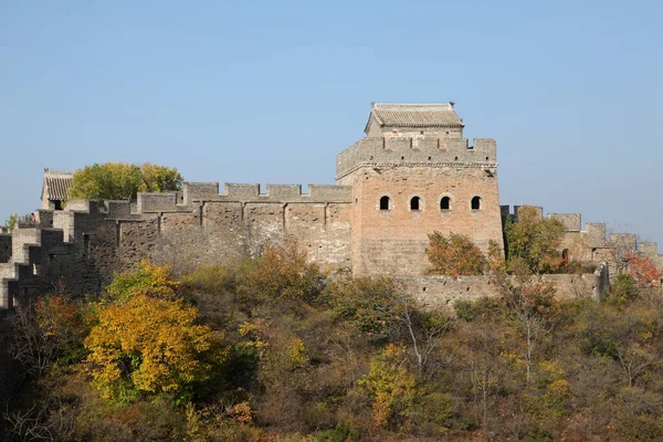 Grote Muur Van China Het Prachtig — Stockfoto