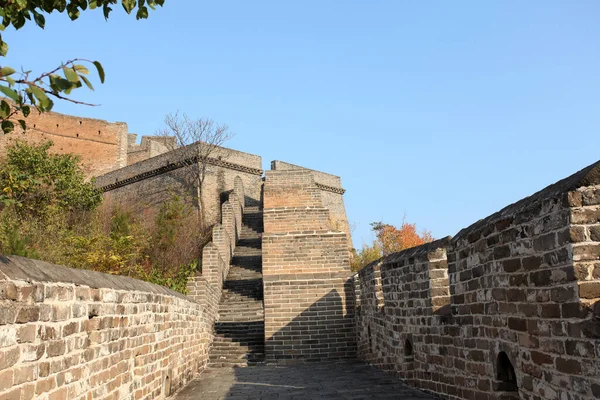 中国の万里の長城 それは非常に素晴らしいです — ストック写真