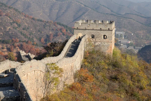 Grote Muur Van China Het Prachtig — Stockfoto