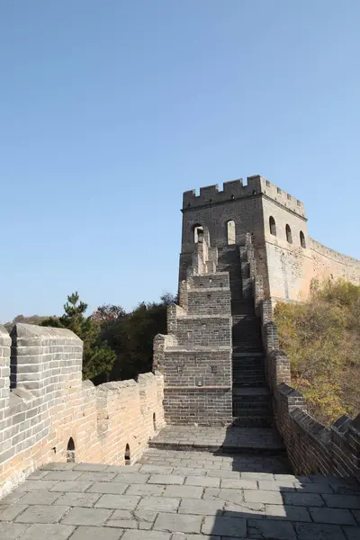 中国の万里の長城 それは非常に素晴らしいです — ストック写真