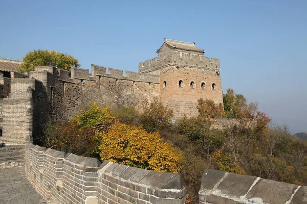 Kínai Nagy Fal Nagyon Csodálatos — Stock Fotó