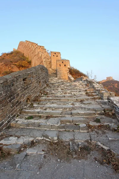 Velká Čínská Zeď Velmi Velkolepá — Stock fotografie