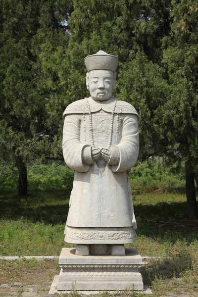 Qing Dongling Estatuas Talladas Muy Bien —  Fotos de Stock