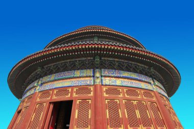 Beijing QiNianDian 'daki cennet tapınağı, Çin' in antik kraliyet duasının edildiği yer.