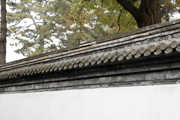 Murs Jardin Classiques Chinois Est Très Beau — Photo