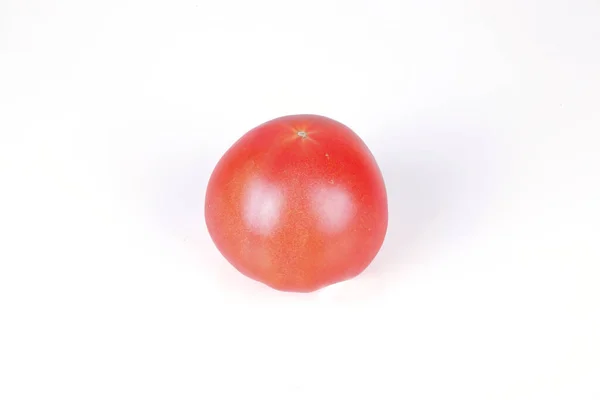 Primer Plano Los Tomates Fondo Blanco — Foto de Stock