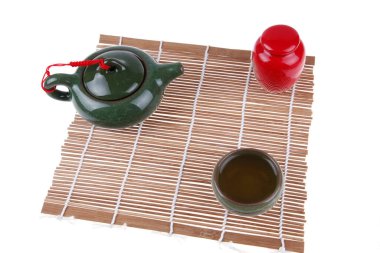 Çin çayı, yakın plan.