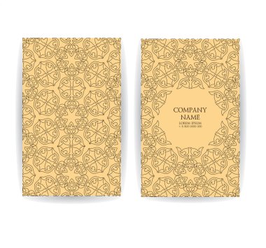 Ticari Kartlar, davetiyeler ve lac şablonlarla kartlar