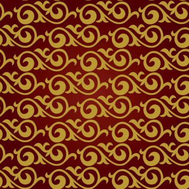 seamless modeli. Doğu Asya motifleri. 