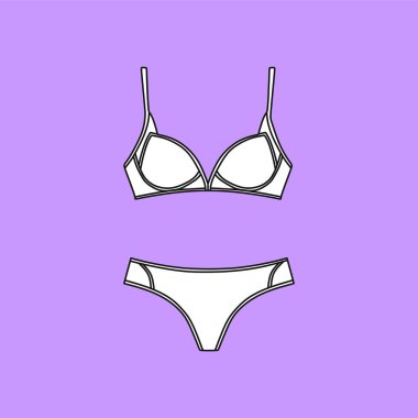  Vektör iç çamaşırı arka plan. İç çamaşırı. Sütyen ve külot. Seksi 