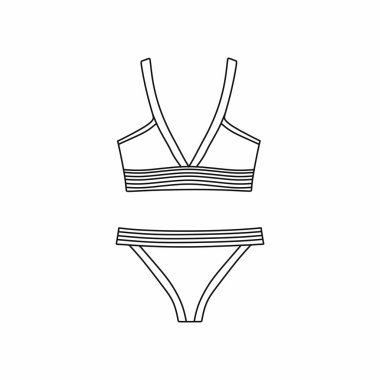  Vektör iç çamaşırı arka plan. İç çamaşırı. Sütyen ve külot. Seksi 