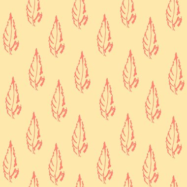 ağaç yapraklarından. kumaş baskı leavese, baskı. 