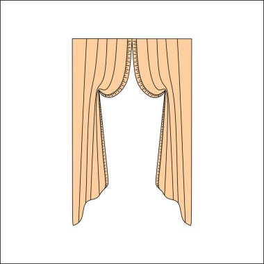  perdeler. iç Tekstil. İç Dekorasyon Tekstil kaşar