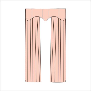  perdeler. iç Tekstil. İç Dekorasyon Tekstil ske