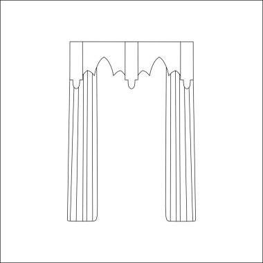  perdeler. iç Tekstil. İç Dekorasyon Tekstil ske