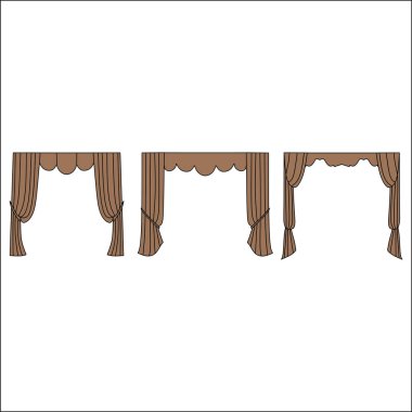 perdeler. iç Tekstil. İç Dekorasyon Tekstil 