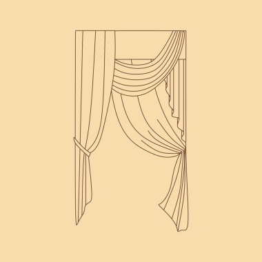 perdeler. iç Tekstil. İç Dekorasyon Tekstil 