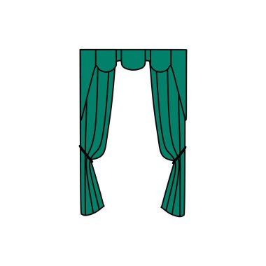  Rahat iç öğeleri koleksiyonu. siluet klasik perde 