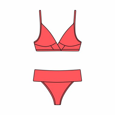  Vektör iç çamaşırı arka plan. İç çamaşırı. Sütyen ve külot. Seksi 